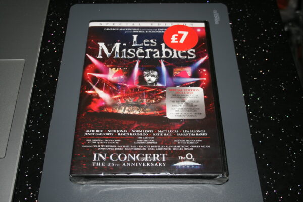 LES MISERABLES IN CONCERT THE 25TH ANNIVERSARY SPECIAL EDITION DVD NEW.CERT E.