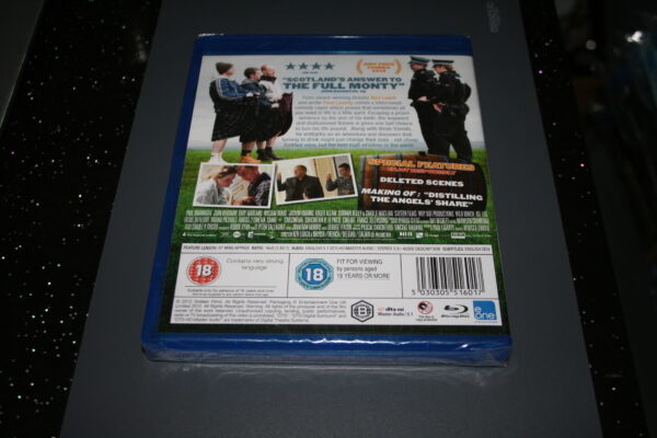ANGELS` SHARE 100% PROOF EDITION BLU-RAY BRAND NEW. CERT 18. - Image 2