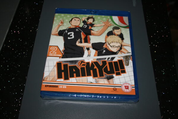 HAIKYU!! BLU-RAY BRAND NEW. CERT 12.
