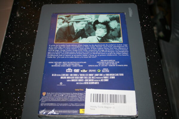 HONKY TONK (DVD, 1941) BRAND NEW. CERT PG. + SLIP COVER. - Image 2