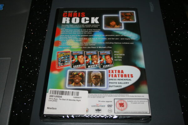 SATURDAY NIGHT LIVE THE BEST OF CHRIS ROCK (DVD, 2005) BRAND NEW. CERT 15. - Image 2