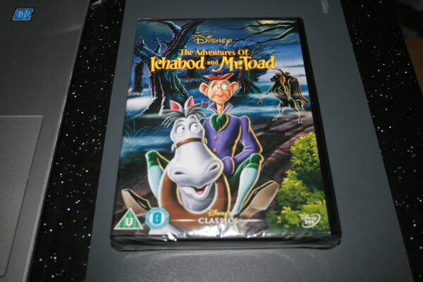 THE ADVENTURES OF ICHABOD AND MR.TOAD (DVD, 2003) BRAND NEW. CERT U.