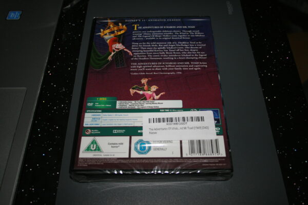 THE ADVENTURES OF ICHABOD AND MR.TOAD (DVD, 2003) BRAND NEW. CERT U. - Image 2