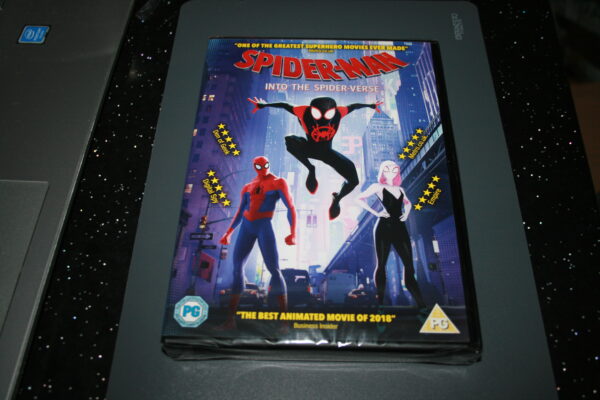 SPIDER-MAN INTO THE SPISER-VERSE (DVD, 2019) BRAND NEW. CERT PG.