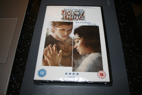 EVERYTHING, EVERYTHING (DVD, 2017) BRAND NEW. CERT 12.