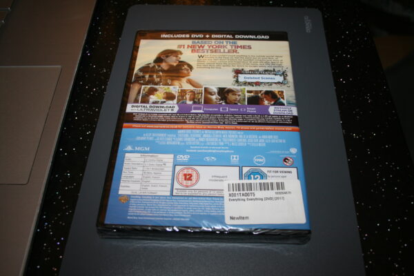 EVERYTHING, EVERYTHING (DVD, 2017) BRAND NEW. CERT 12. - Image 2