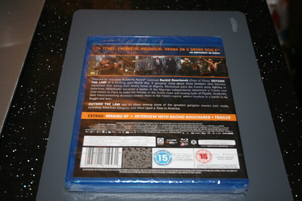 OUTSIDE THE LAW (BLU-RAY, 2011) BRAND NEW. CERT 15. - Image 2