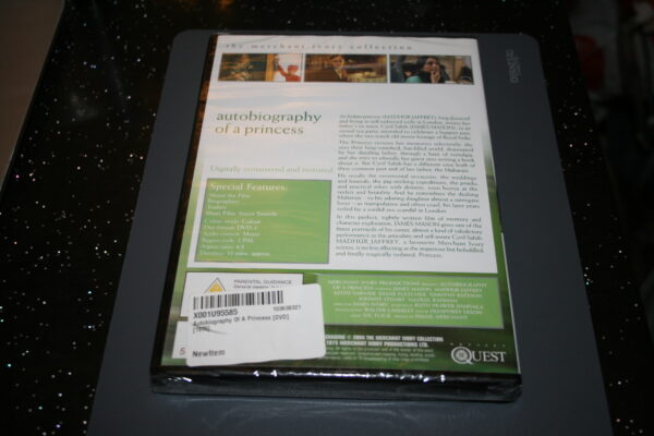 AUTOBIOGRAPHY OF A PRINCESS (DVD,2004) BRAND NEW. CERT PG. - Image 2