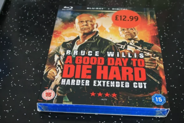 A Good Day to Die Hard Harder Extended Cut (Blu-ray, 2013) New. Cert 15 + Slip COVER.