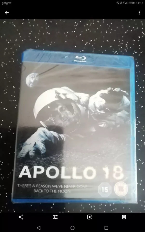 APOLLO 18 (BLU-RAY , 20112) BRAND NEW. CERT 15.