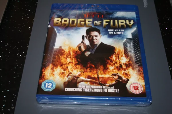 BADGE OF FURY (BLU-RAY, 2014) BRAND NEW. CERT 12.
