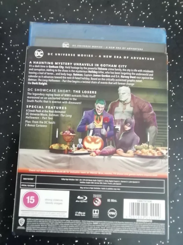 Batman: The Long Halloween - Part One (Blu-ray, 2021) New. Cert 15. Incls Slip Cover. - Image 2