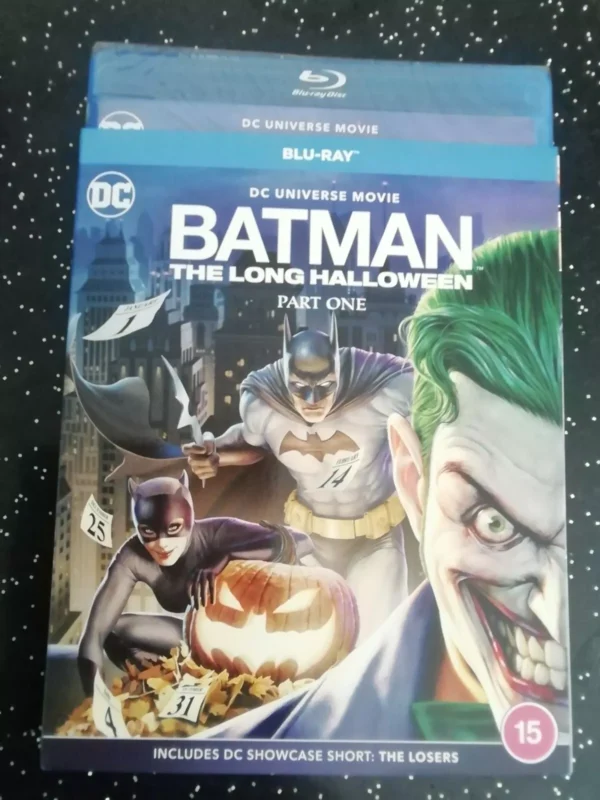 Batman: The Long Halloween - Part One (Blu-ray, 2021) New. Cert 15. Incls Slip Cover.