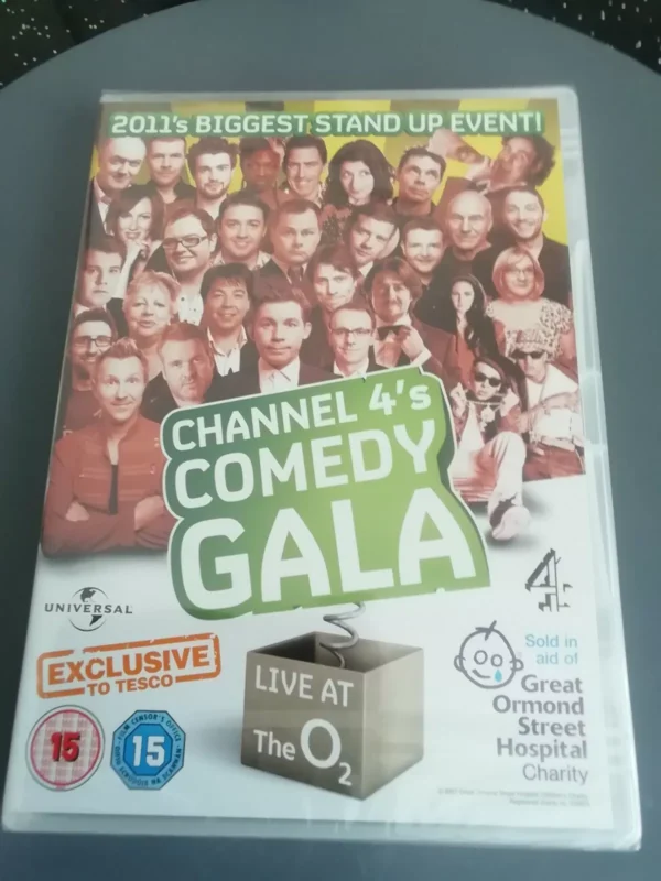 Channel 4's Comedy Gala (DVD, 2011) Brand New. Cert 15