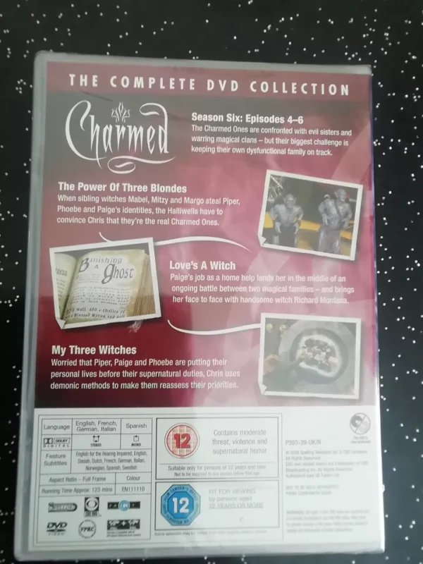 Charmed Season Six Episodes 4,5,6 (DVD, 2008) (39) Brand New. Cert 12. - Image 2