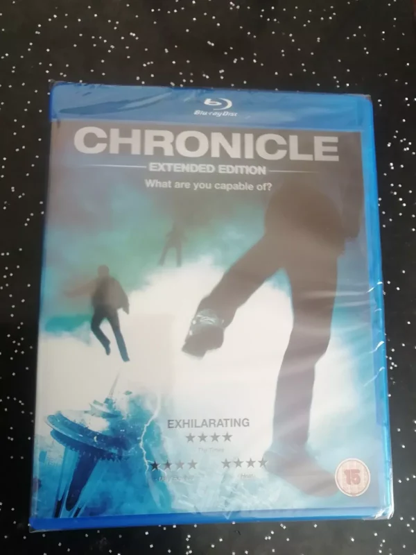 CHRONICLE EXTENDED EDITION (BLU-RAY, 2012) BRAND NEW. CERT 15.