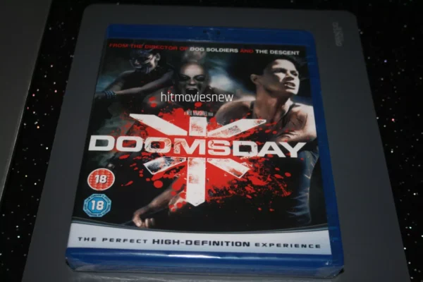 DOMSDAY (BLU-RAY, 2008) BRAND NEW. CERT 18.