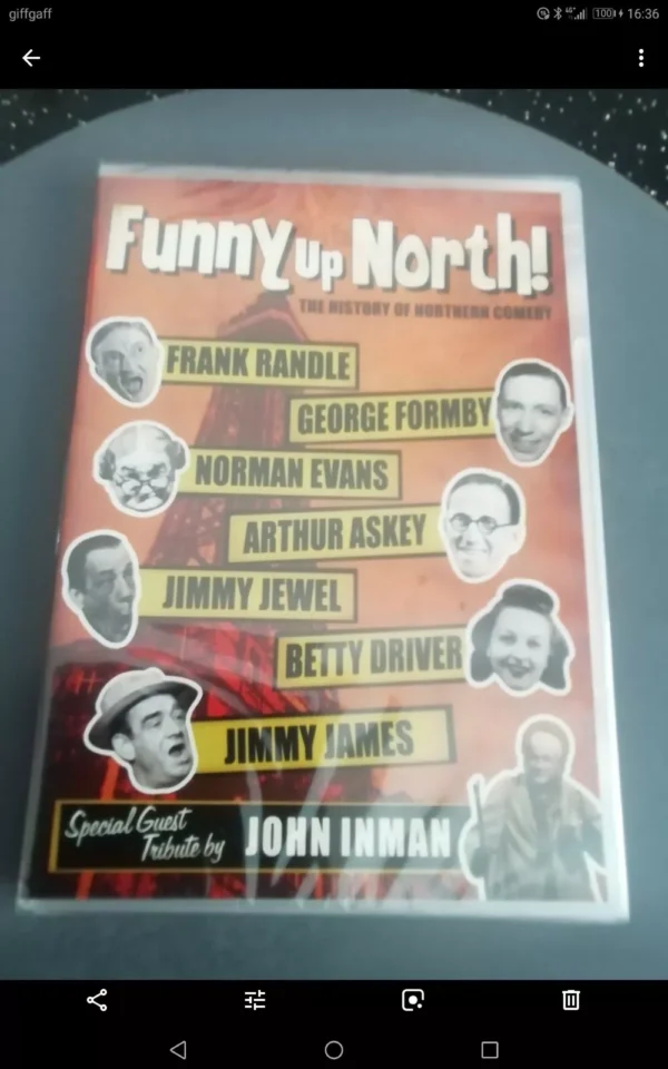 FUNNY UP NORTH (DVD, 2011) BRAND NEW. CERT E.