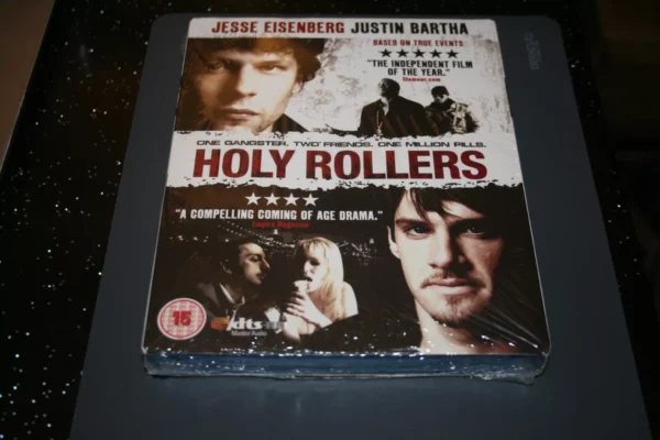 HOLLY ROLLERS (BLU-RAY, 2011) BRAND NEW. CERT 15. + SLIP COVER.