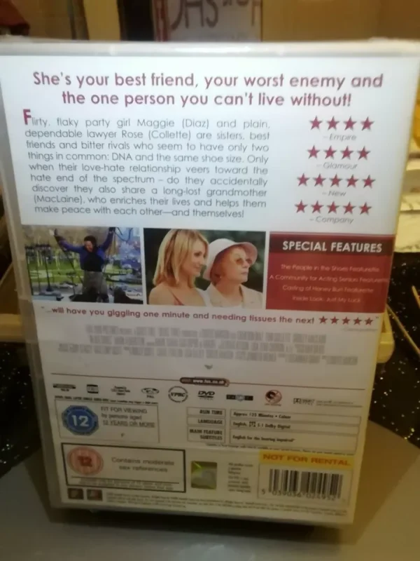 In Her Shoes (DVD, 2006) Brand New. Cert 12. - Image 2