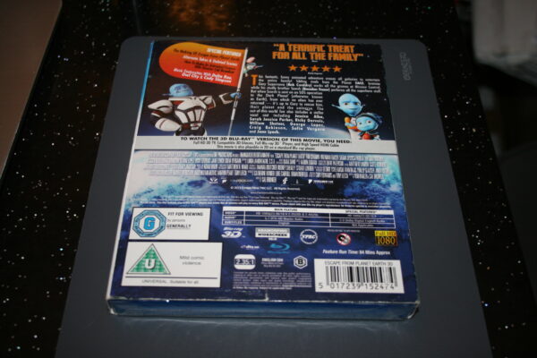 ESCAPE FROM PLANET EARTH (3D + 2D BLU-RAY, 2014) BRAND NEW. CERT U. + SLIP COVER. - Image 2