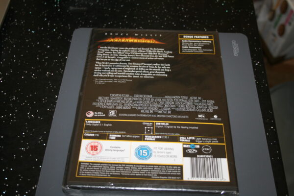 ARMAGEDDON (DVD, 1998) BRAND NEW. CERT 15. - Image 2