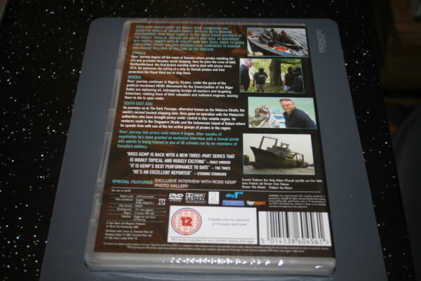 ROSS KEMP IN SEARCH OF PIRATES (DVD, 2009) BRAND NEW. CERT 12. - Image 2