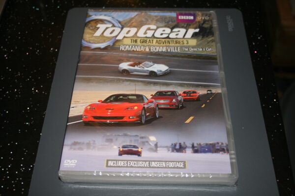 TOP GEAR THE GREAT ADVENTURES 3 ROMANIA & BONNEVILLE THE DIRECTOR`S CUT (DVD