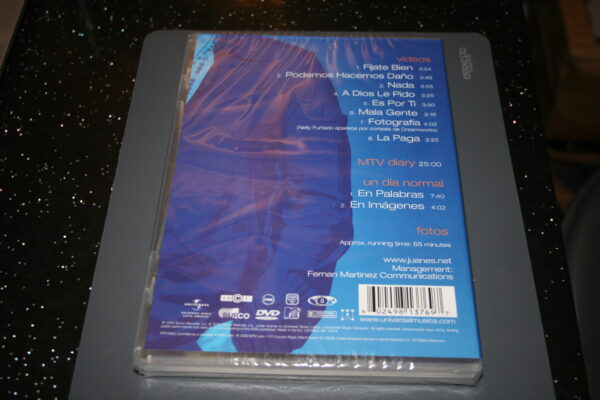 EL DIARIO DE JUANES (DVD, 2003) BRAND NEW. CERT E. - Image 2