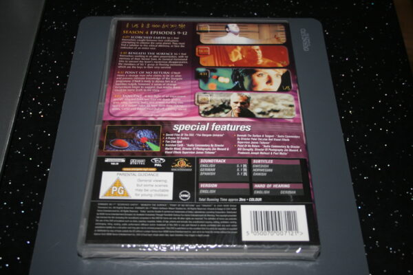 STARGATE SG1 SERIES 4 VOLUME1 (DVD, 2001) BRAND NEW. CERT PG. - Image 2
