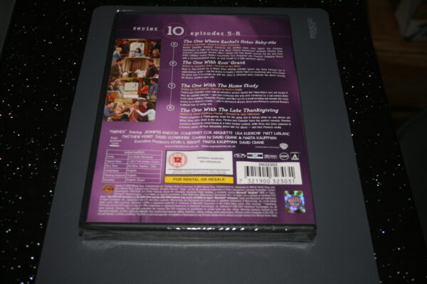 FRIENDS SERIES 10 - VOL 2 (DVD, 2004) BRAND NEW. CERT 12. - Image 2