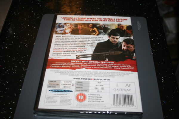 BONDED BY BLOOD (DVD, 2010) BRAND NEW. CERT 18. - Image 2