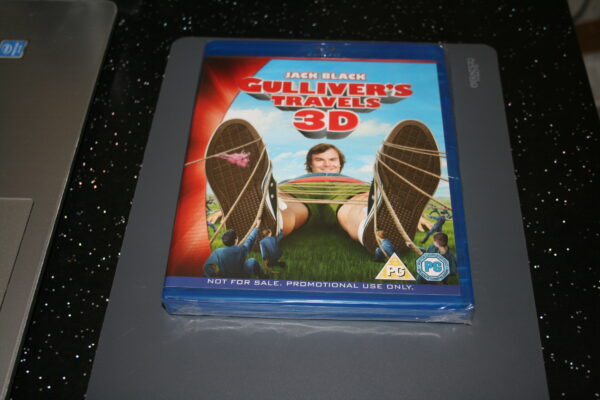 GULLIVER`S TRAVELS 3D (3D BLU-RAY, 2012) BRAND NEW. CERT PG. PROMO.