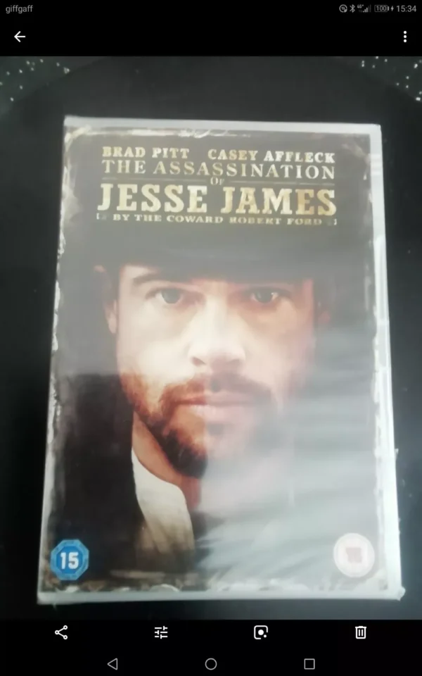 The Assassination of Jesse James (DVD, 2007) Brand New. Cert 15.