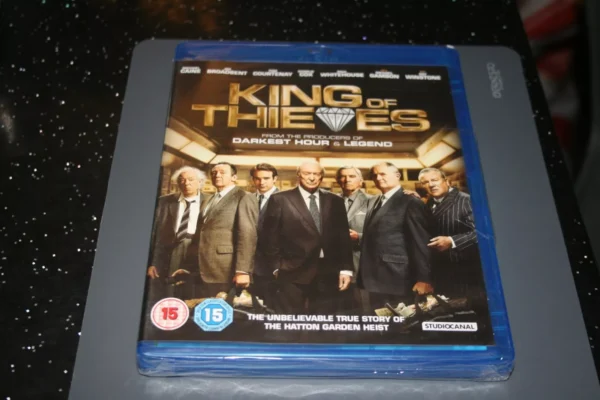 King of Thieves (Blu-ray, 2018) Brand New. Cert 15.