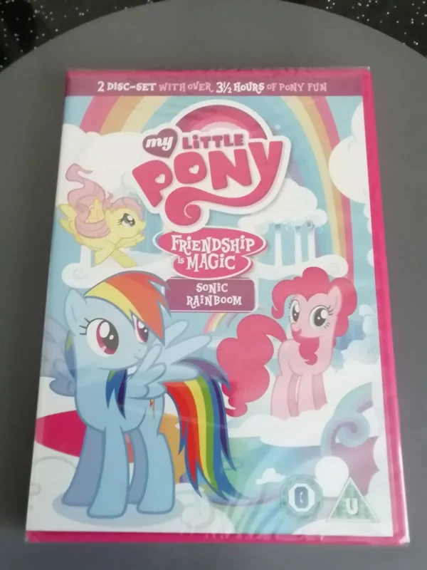 MY LITTLE PONY SONIC RAINBOW 2-DISC (DVD, 2010) BRAND NEW. CERT U.