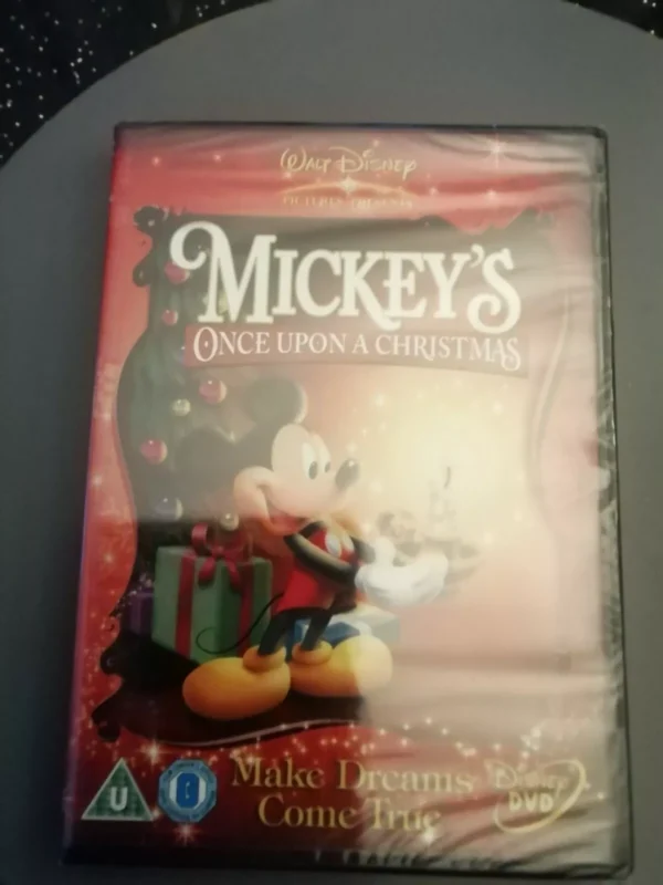 Mickey's Once Upon A Christmas (DVD, 2008) Brand New. Cert U.