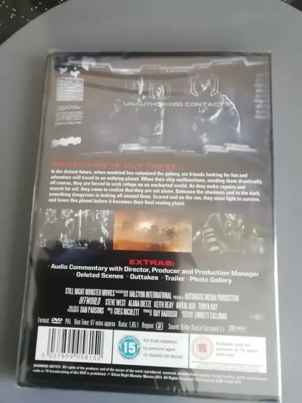 Off World (DVD, 2015) Brand New. Cert 15 - Image 2