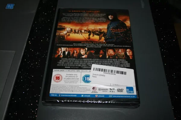 SNITCH (DVD, 2013) BRAND NEW. CERT 15. - Image 2