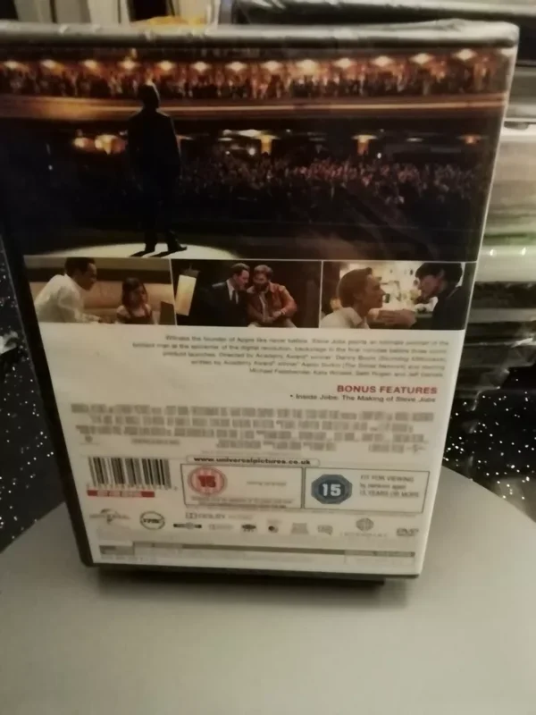 Steve Jobs - Michael Fassbender Dvd Brand New Cert 15. - Image 2