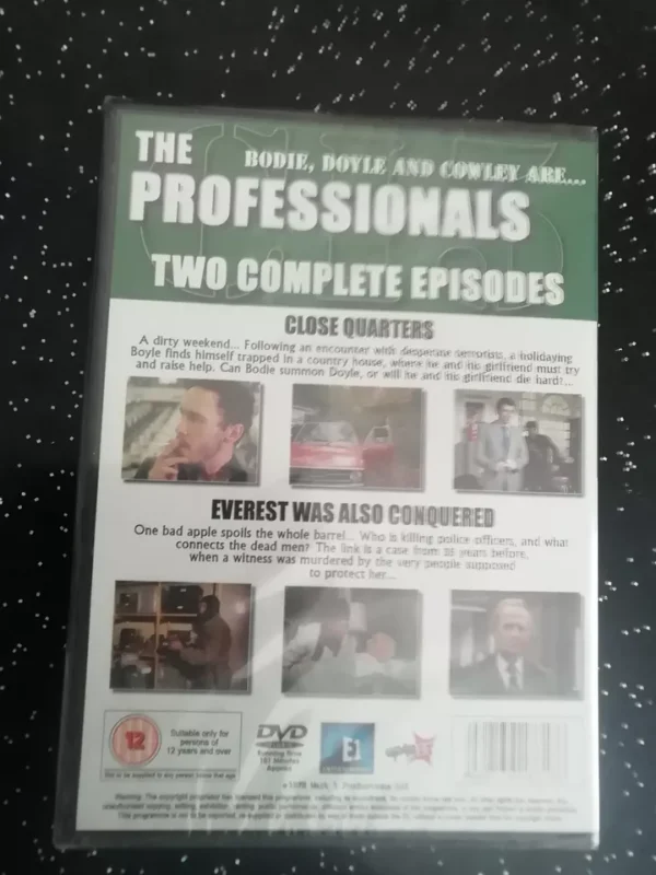 THE PROFESSIONALS VOL 4 (DVD, 1978) BRAND NEW. CERT 12. - Image 2