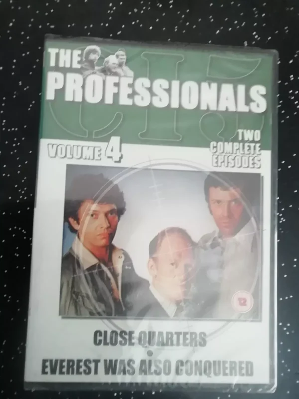 THE PROFESSIONALS VOL 4 (DVD, 1978) BRAND NEW. CERT 12.