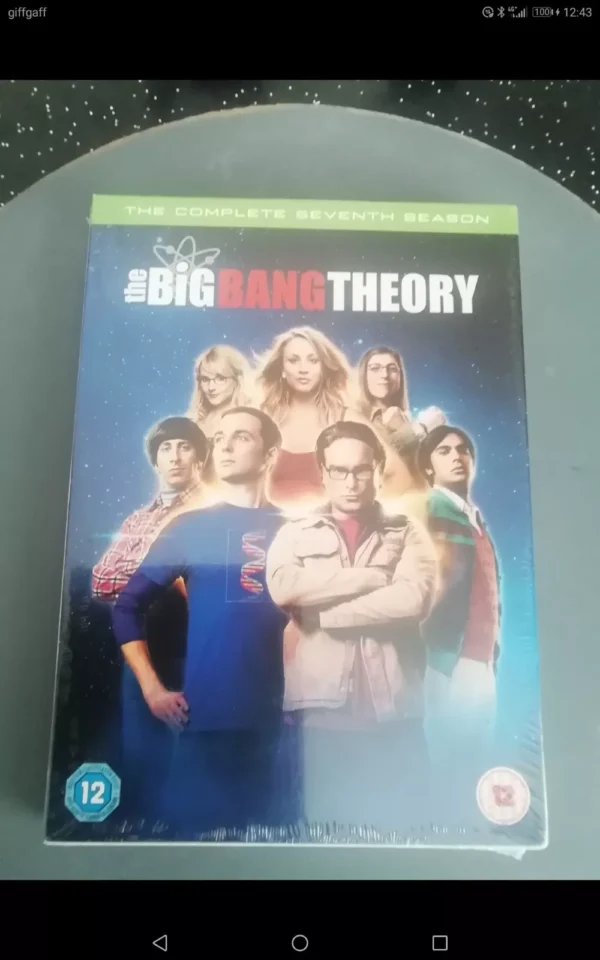 The Big Bang Theory: The Complete Seventh Season (DVD, 2014) New. Cert 12.