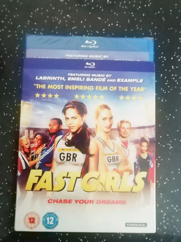 Fast Girls (Blu-ray, 2012) Brand. Cert 12. Incls Slip Cover.
