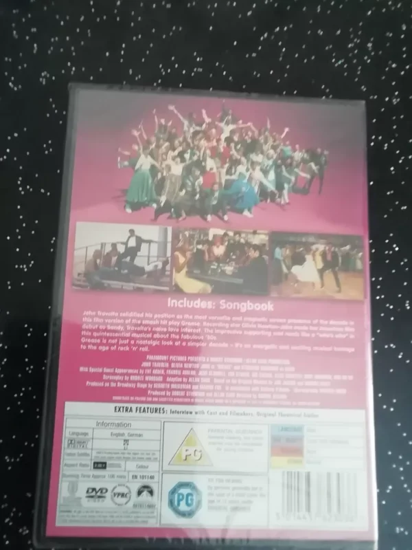 Grease... Is the Word (DVD, 2018) Brand New. Cert PG. - Image 2