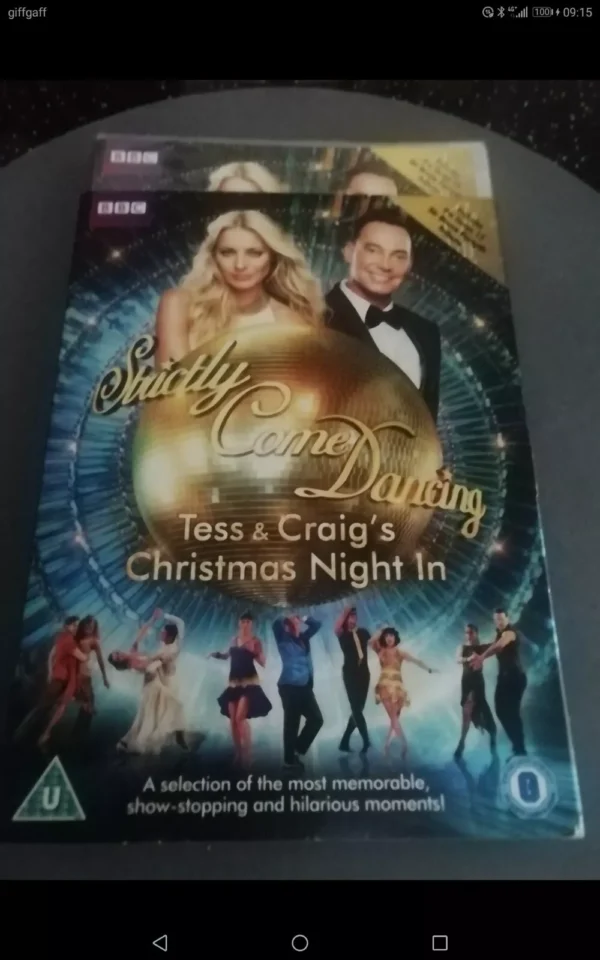 Strictly Come Dancing -Tess & Craig’s Christmas Night In (Dvd,2017) New. Cert U. + Slip Cover.