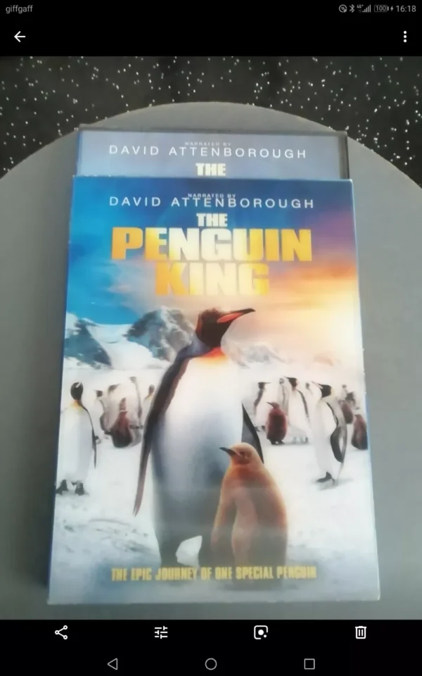 The Penguin King (DVD, 2012) Brand New. Cert E. Includes 3d Slip Cover.