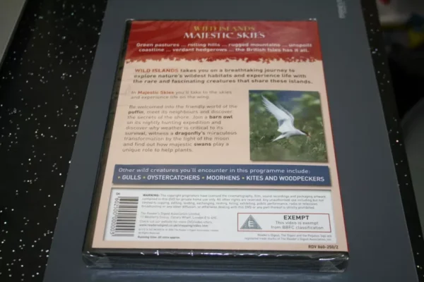 Wild Islands: Majestic Skies (DVD,2006) Brand New. Cert E. - Image 2