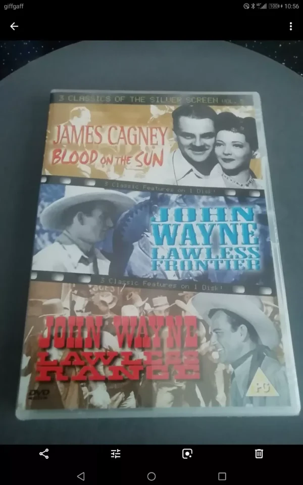 3 Classics Of The Silver Screen - Vol. 5 - Lawless Range / Lawless Frontier /...(dvd) Brand New. Cert PG.