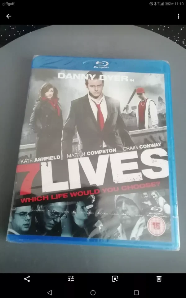 7 lives (Blu-ray, 2011) Brand New. Cert 15.